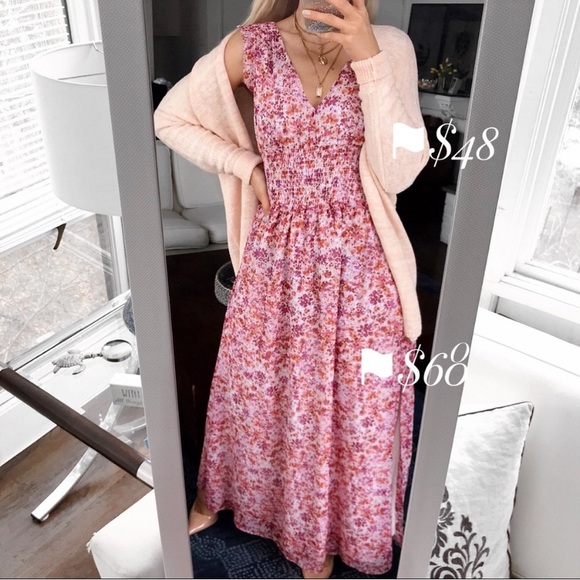 🌸 BANANA REPUBLIC OINK FLORAL MAXI! - Picture 12 of 12